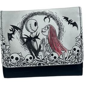 Her Universe Disney Nightmare Before Christmas Jack & Sally Wallet SNAP MISSING